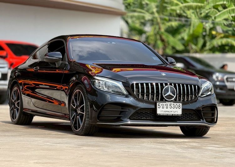 รถ Mercedes-Benz C-Class C200 สี ดำ