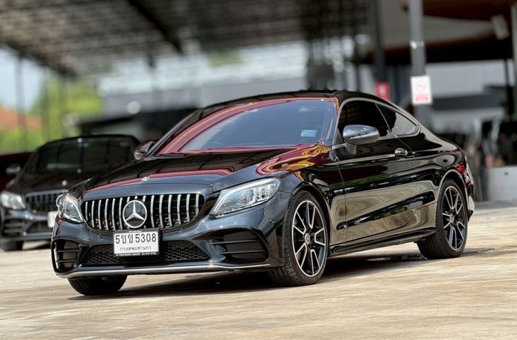 Mercedes-Benz C-Class 2022 C200 Sedan เบนซิน ไม่ติดแก๊ส เกียร์อัตโนมัติ ดำ รูปที่ 3