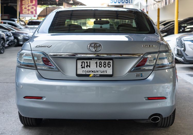 Toyota Camry 2010 2.4 Hybrid Sedan ไฮบริด ไม่ติดแก๊ส เกียร์อัตโนมัติ เทา รูปที่ 4