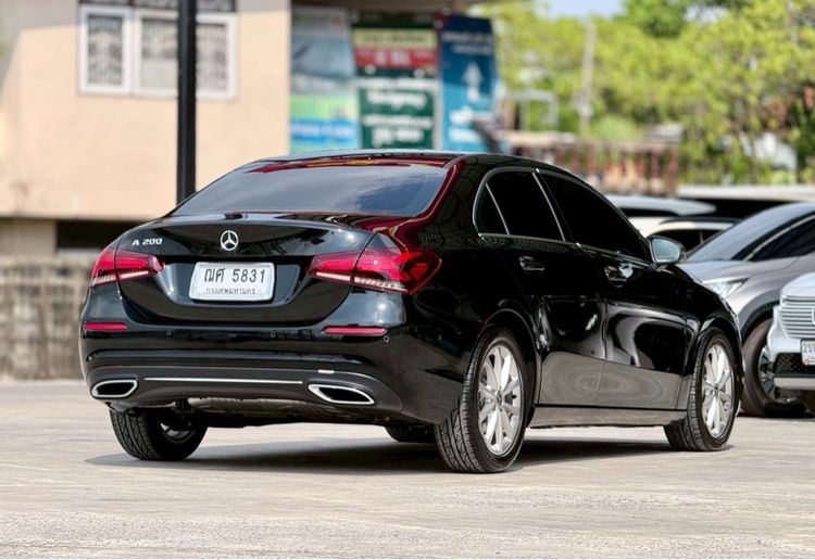 Mercedes-Benz A-Class 2018 A200 Sedan เบนซิน ไม่ติดแก๊ส เกียร์อัตโนมัติ ดำ รูปที่ 4