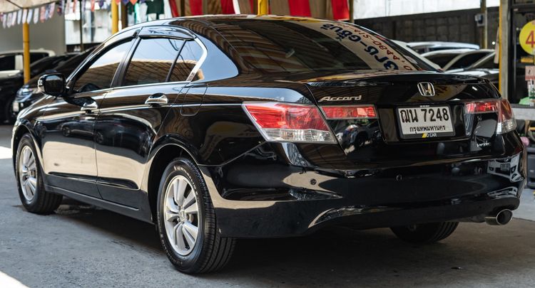 Honda Accord 2008 2.0 E Sedan เบนซิน ไม่ติดแก๊ส เกียร์อัตโนมัติ ดำ รูปที่ 3
