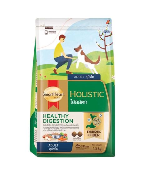 Smart Heart Holistic สุนัขโต ทุกสายพันธ์ - 1.5 Kg