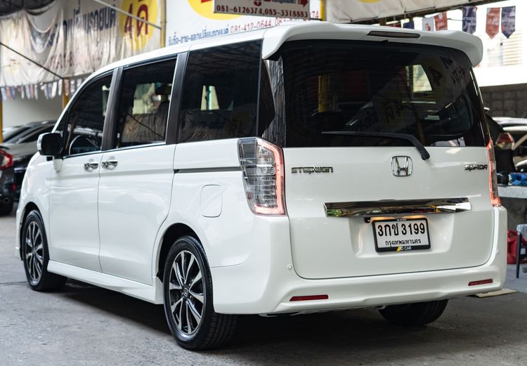 Honda Stepwagon 2014 2.0 EL Utility-car เบนซิน ไม่ติดแก๊ส เกียร์อัตโนมัติ ขาว รูปที่ 3