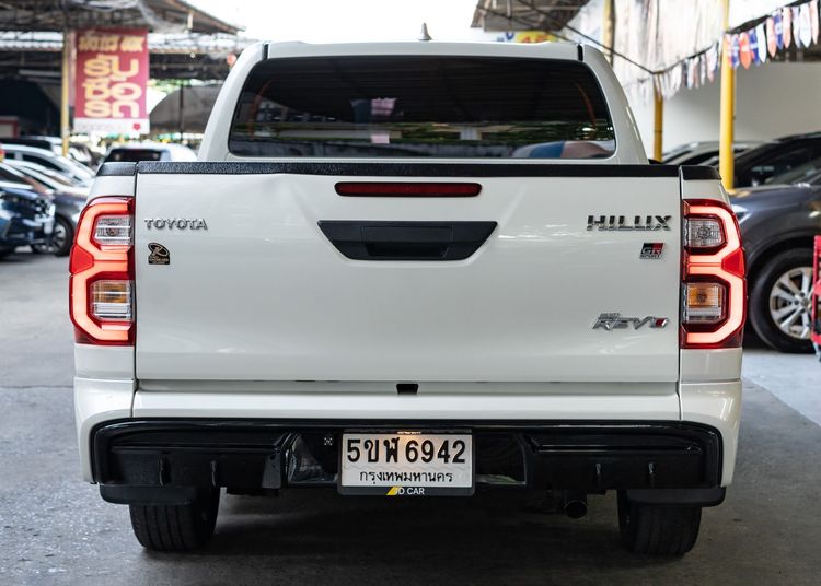 Toyota Hilux Revo 2022 Double Cab 2.8 GR Sport Pickup ดีเซล ไม่ติดแก๊ส เกียร์อัตโนมัติ ขาว รูปที่ 4