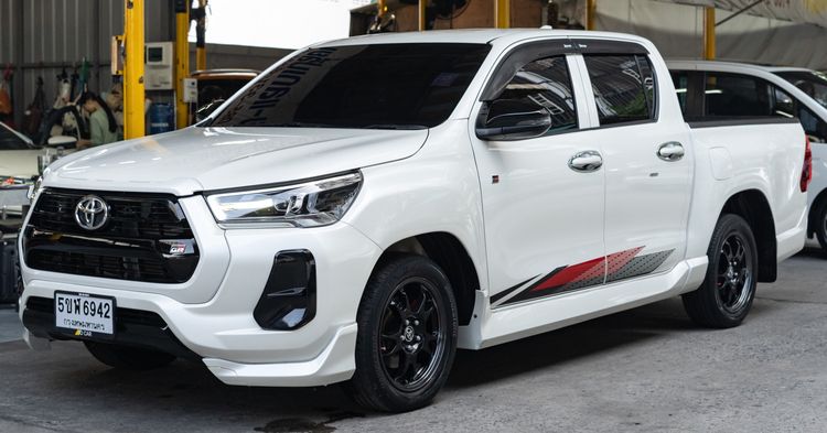 Toyota Hilux Revo 2022 Double Cab 2.8 GR Sport Pickup ดีเซล ไม่ติดแก๊ส เกียร์อัตโนมัติ ขาว รูปที่ 2