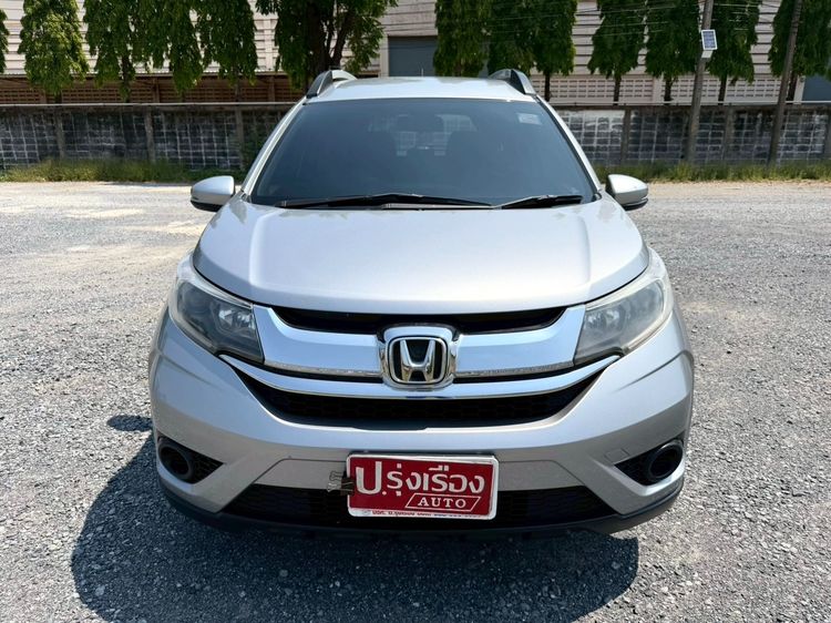 Honda BR-V 2018 1.5 V Plus Utility-car เบนซิน ไม่ติดแก๊ส เกียร์อัตโนมัติ เทา รูปที่ 2