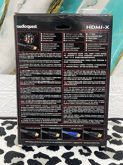 สาย Audioquest HDMI - X ความยาว 2 เมตร  รูปที่ 2