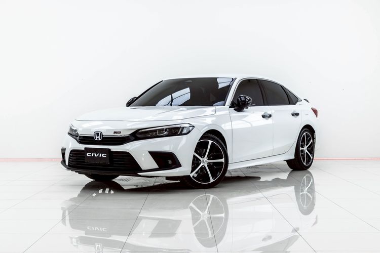 Honda Civic 2023 2.0 eHEV RS Sedan ไฮบริด ไม่ติดแก๊ส เกียร์อัตโนมัติ ขาว