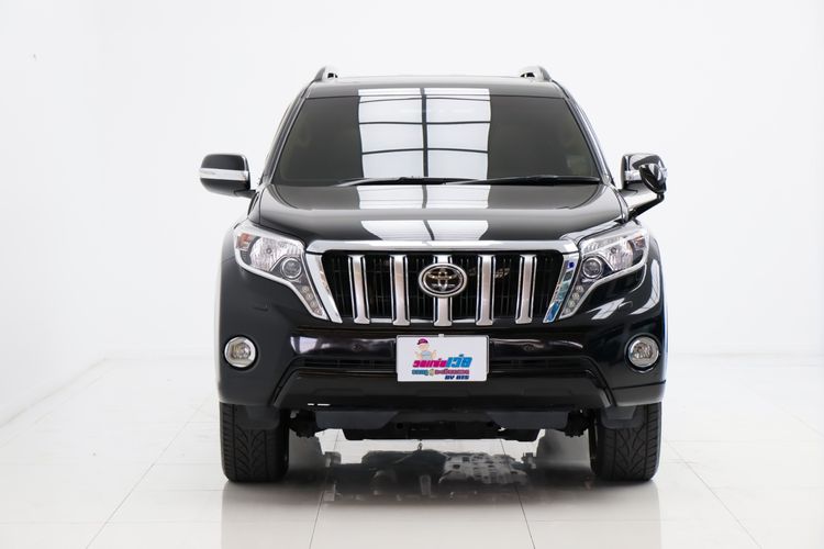 Toyota Land Cruiser Prado 2017 2.8 TX 4WD Utility-car ดีเซล ไม่ติดแก๊ส เกียร์อัตโนมัติ ดำ รูปที่ 2