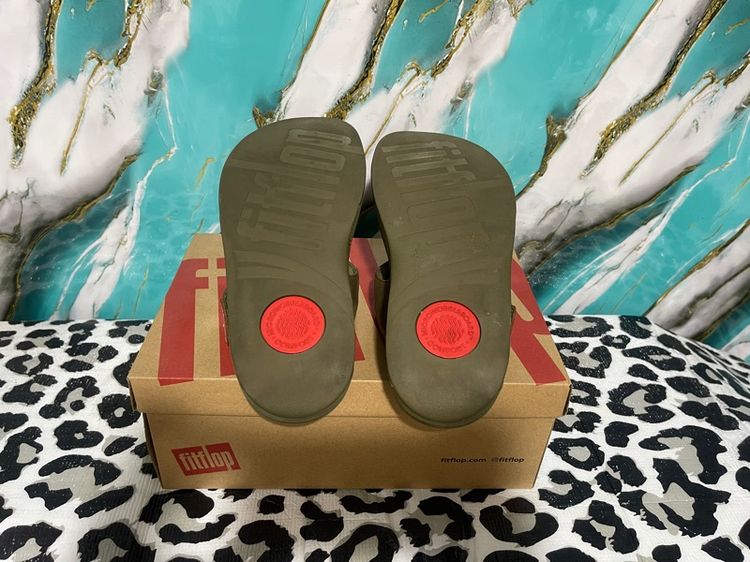 รองเท้า fitflop สีเขียว-น้ำตาล ของแท้ รูปที่ 10