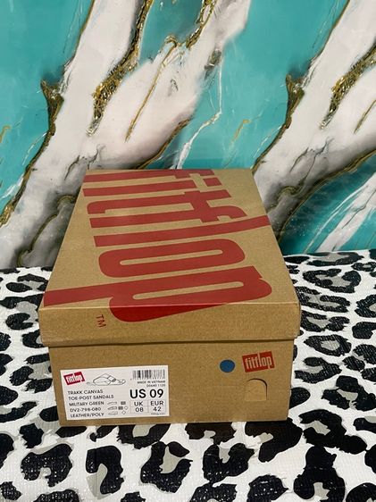 รองเท้า fitflop สีเขียว-น้ำตาล ของแท้ รูปที่ 12