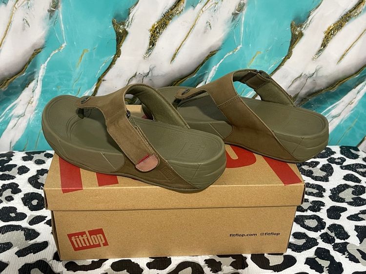 รองเท้า fitflop สีเขียว-น้ำตาล ของแท้ รูปที่ 3