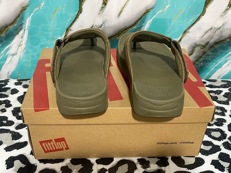 รองเท้า fitflop สีเขียว-น้ำตาล ของแท้ รูปที่ 2