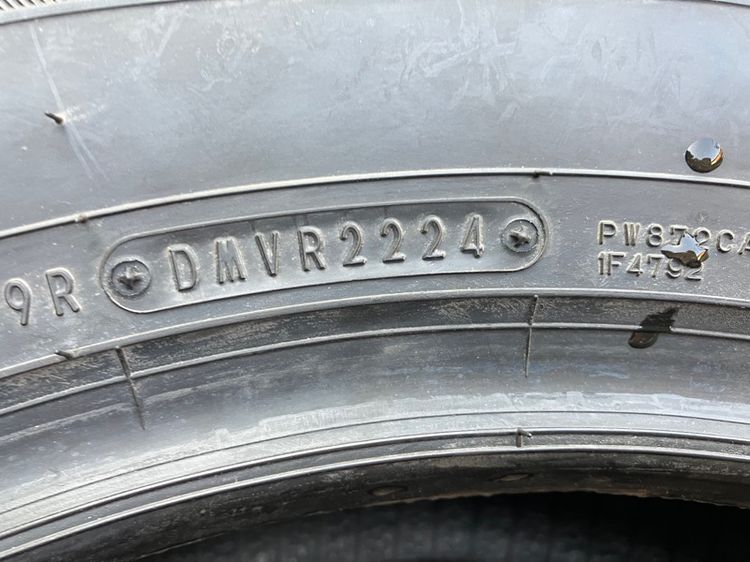 ยางขอบ17 DUNLOP 245 65 17 รุ่น GRANDTREK PT5 MADE IN JAPAN กลางปี24 ของใหม่ ยังไม่เคยลงพื้น ราคาชุดละ 7500  บาท รูปที่ 9