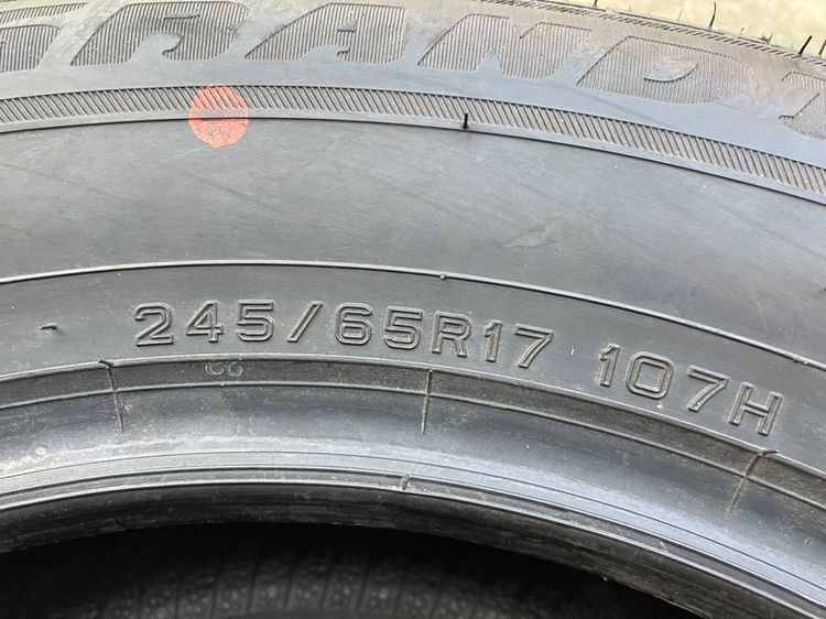 ยางขอบ17 DUNLOP 245 65 17 รุ่น GRANDTREK PT5 MADE IN JAPAN กลางปี24 ของใหม่ ยังไม่เคยลงพื้น ราคาชุดละ 7500  บาท รูปที่ 8