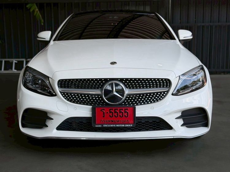 Mercedes-Benz C-Class 2020 C200 Sedan เบนซิน ไม่ติดแก๊ส เกียร์อัตโนมัติ ขาว รูปที่ 3