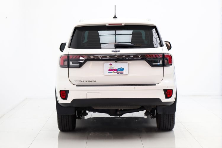Ford Everest 2023 2.0 Titanium Plus 4WD Utility-car ดีเซล ไม่ติดแก๊ส เกียร์อัตโนมัติ ขาว รูปที่ 4