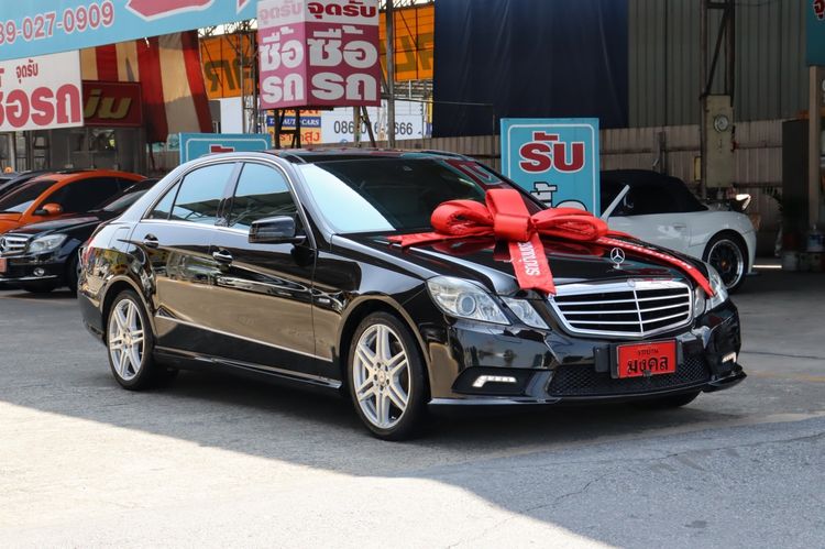 Mercedes-Benz E-Class 2011 E250 CGI AMG Sedan เบนซิน ไม่ติดแก๊ส เกียร์อัตโนมัติ ดำ