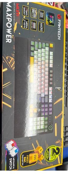 Keyboard fantech MK891 maxpower white (Red switch)