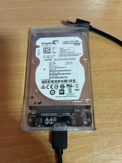 ฮาร์ดดิสก์พกพา External Harddisk HDD ความจุ 500G ขนาด 2.5 นี้ว รูปที่ 4