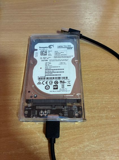 ฮาร์ดดิสก์พกพา External Harddisk HDD ความจุ 500G ขนาด 2.5 นี้ว