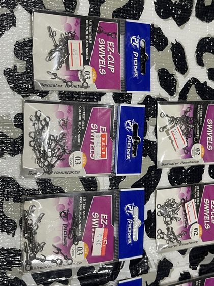 ขายกิ๊บห่วงปลดไว EZ-CLIP SWIVELS เบอร์ 2 กับ 3 รวมทั้งหมด 8 ซอง  รูปที่ 3