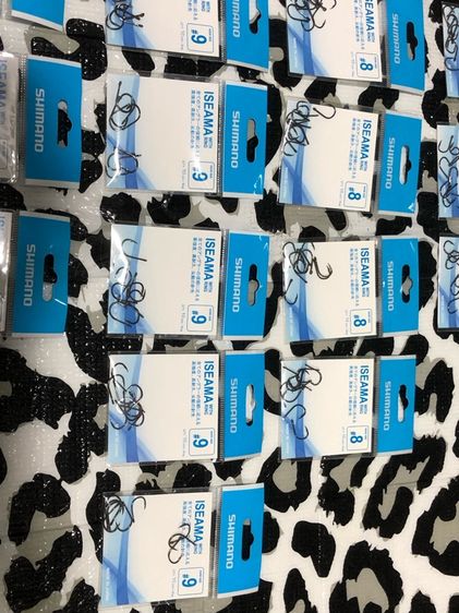 ตัวเบ็ด SHIMANO ISEAMA มีหลายเบอร์ รวมทั้งหมด 22 ซอง เหมา 600 บาท  รูปที่ 7