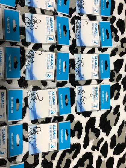 ตัวเบ็ด SHIMANO ISEAMA มีหลายเบอร์ รวมทั้งหมด 22 ซอง เหมา 600 บาท  รูปที่ 5