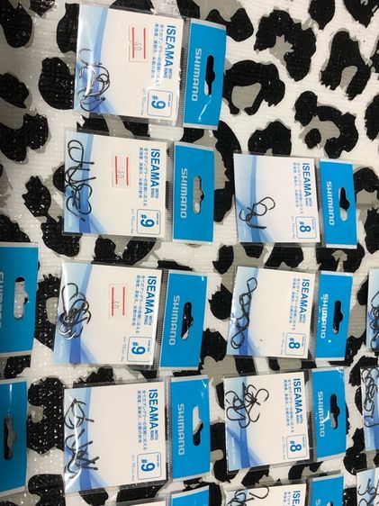 ตัวเบ็ด SHIMANO ISEAMA มีหลายเบอร์ รวมทั้งหมด 22 ซอง เหมา 600 บาท  รูปที่ 6