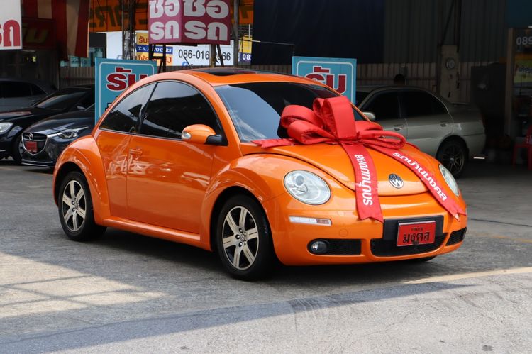Volkswagen New Beetle 2007 2.0 Sedan เบนซิน ไม่ติดแก๊ส เกียร์อัตโนมัติ ส้ม