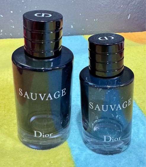 ขวดน้ําหอมเปล่า Dior Sauvag 2ขวด ของแท้ค่ะ