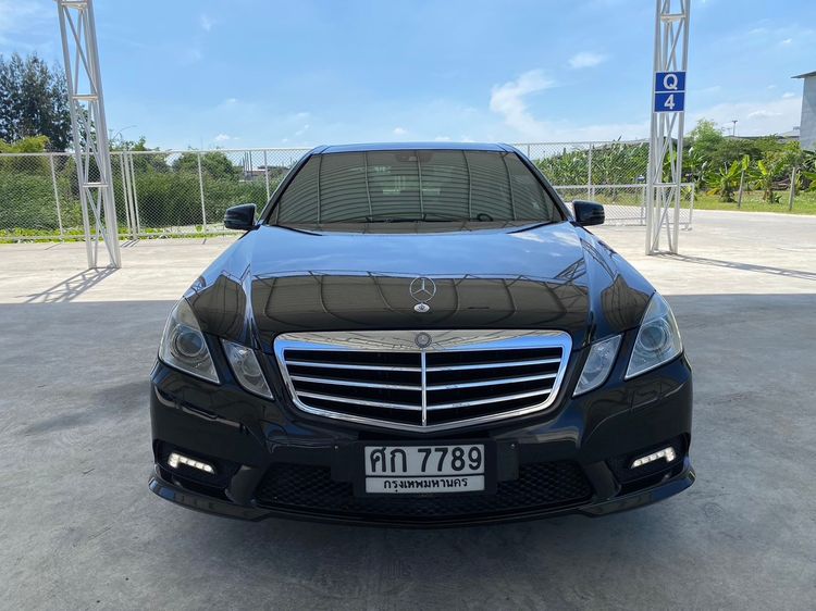 Mercedes-Benz E-Class 2011 E250 CGI AMG Sedan เบนซิน ไม่ติดแก๊ส เกียร์อัตโนมัติ ดำ รูปที่ 2