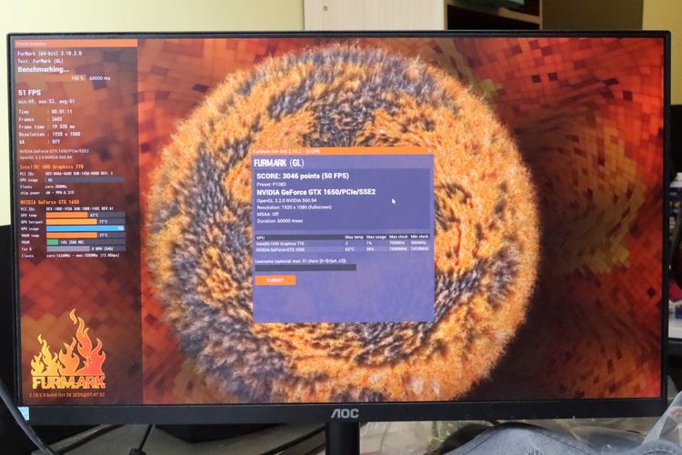 COMSET GAMING CORE I5-13500-GTX1650 RAM16-512GB รูปที่ 3