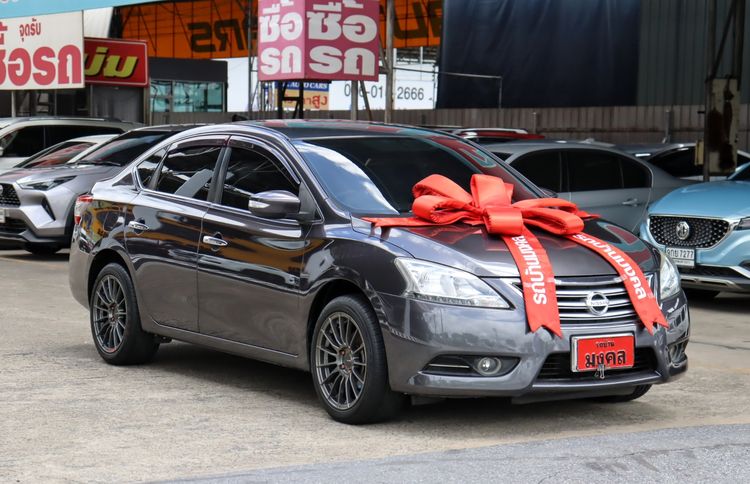 Nissan Sylphy 2013 1.6 V Sedan เบนซิน ไม่ติดแก๊ส เกียร์อัตโนมัติ เทา