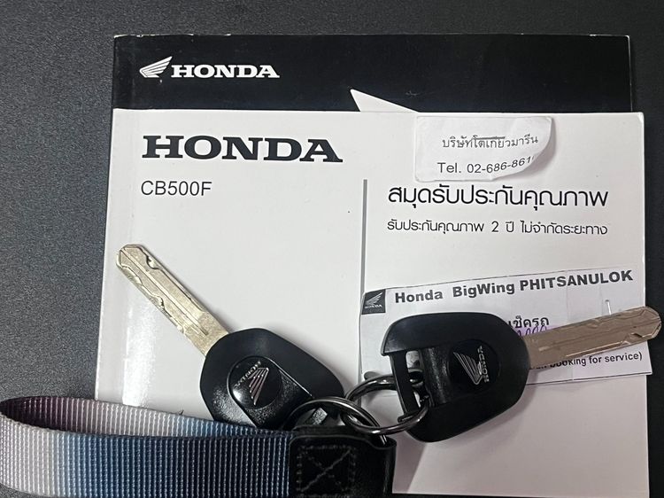 Honda CB 500F ปี 23 ไมล์ 1190 km. รูปที่ 4