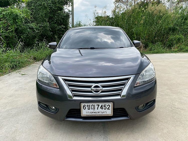 Nissan Sylphy 2013 1.6 V Sedan เบนซิน ไม่ติดแก๊ส เกียร์อัตโนมัติ เทา รูปที่ 2
