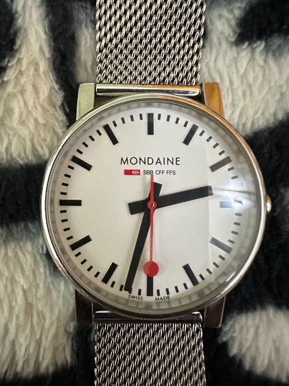 อื่นๆ เงิน นาฬิกาข้อมือแบรนด์ Mondaine