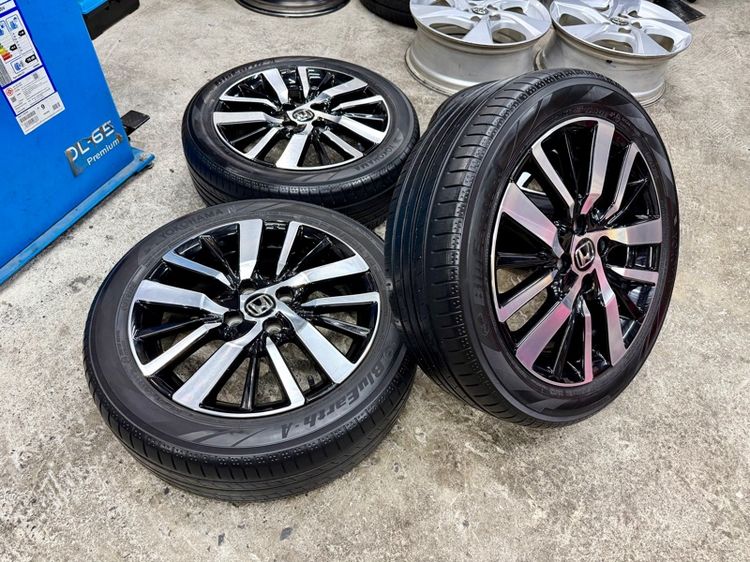 ล้อแม็ก HONDA CITY RS ขอบ 16” สีเดิม ยาง YOKOHAMA 185-55R16 ปี 22  รูปที่ 2