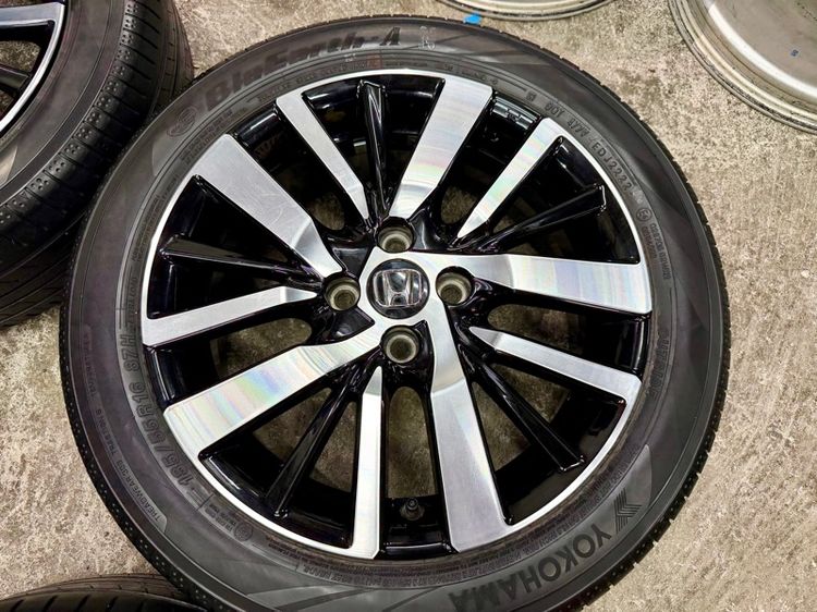 ล้อแม็ก HONDA CITY RS ขอบ 16” สีเดิม ยาง YOKOHAMA 185-55R16 ปี 22  รูปที่ 6