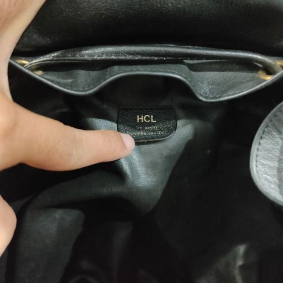 🔥Vintage HCL Handclafted Leathergoods backpack รูปที่ 4