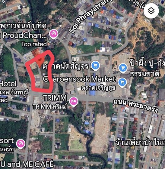 ขายที่ดินสวยมาก ตำแหน่งทำเลดี ในพื้นที่เศรษฐกิจชุมชน ด้านหน้าติดถนนพระยาตรัง ด้านขวาติดถนนซอยพระยาตรัง 10  เนื้อที่ 11-12 ไร่ โทร 0811351135