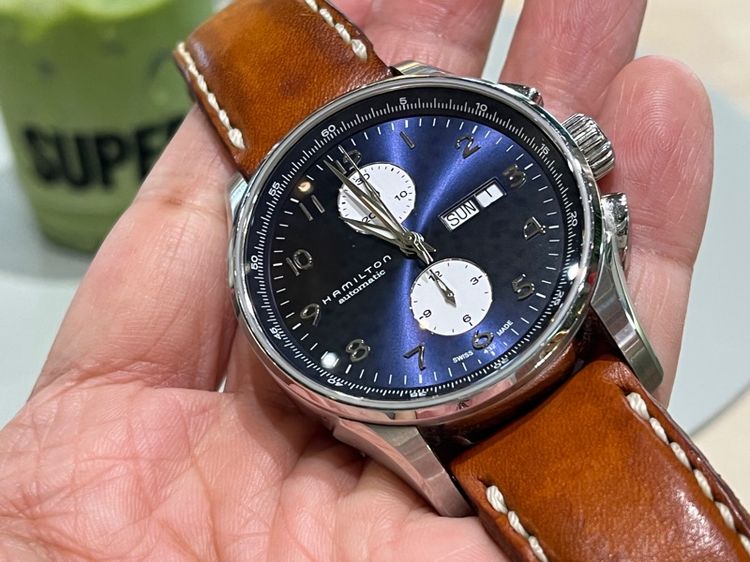 Hamilton Jazzmaster Chrono Auto 2024 กล่องใบครบ รูปที่ 7