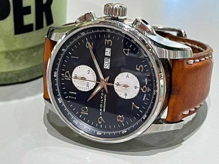 Hamilton Jazzmaster Chrono Auto 2024 กล่องใบครบ