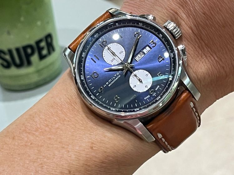 Hamilton Jazzmaster Chrono Auto 2024 กล่องใบครบ รูปที่ 3