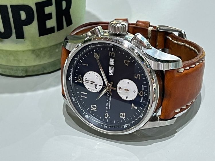 Hamilton Jazzmaster Chrono Auto 2024 กล่องใบครบ รูปที่ 12