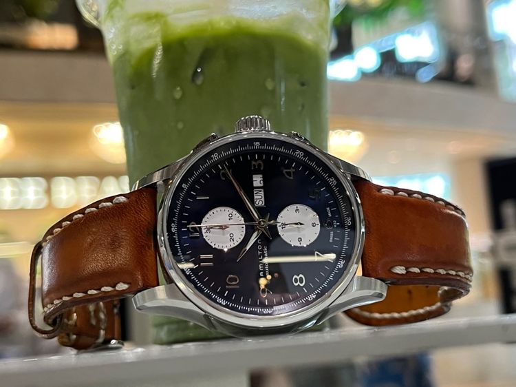 Hamilton Jazzmaster Chrono Auto 2024 กล่องใบครบ รูปที่ 8