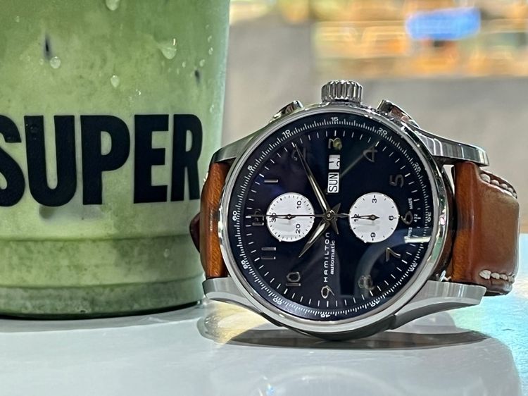 Hamilton Jazzmaster Chrono Auto 2024 กล่องใบครบ รูปที่ 4