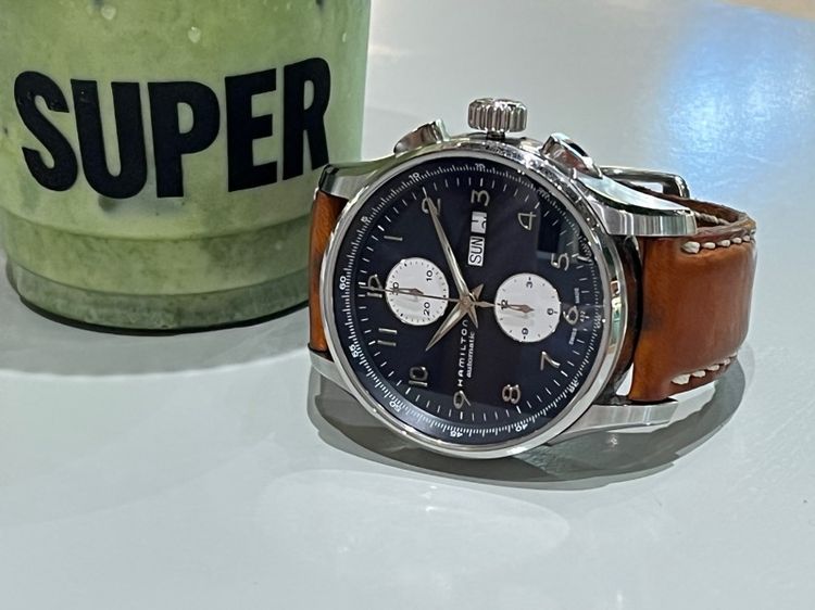 Hamilton Jazzmaster Chrono Auto 2024 กล่องใบครบ รูปที่ 11