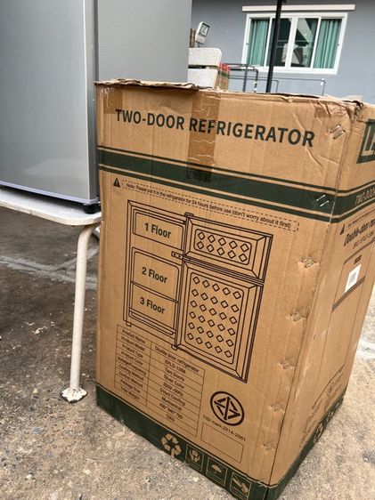 ตู้เย็นขนาดเล็ก 2 ประตู Lenodi (ของใหม่) รูปที่ 6