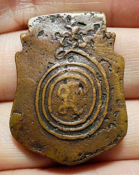 🌺เหรียญหล่อน้ำเต้า บล็อกหน้าเสือ วัดธรรมศาลา🌺 รูปที่ 2